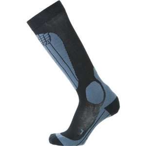  CEP Skiing Compression Sock   Womens Black/Grey, III/M(32 