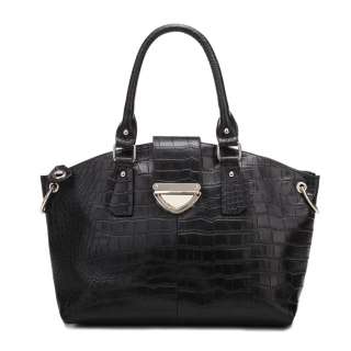 DUDU womens genuine leather handbag shoulder tote  