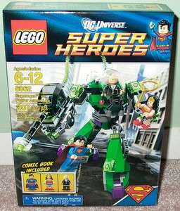 Lego 6862 DC Universe SUPER HEROES Superman vs. Power Armor Lex Wonder 