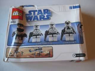 LEGO Star Wars 8014 CLONE WALKER BATTLE PACK NEW SEALED BOX Build your 