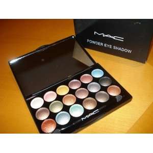 Mac Powder Eyeshadow 18 Shades Diamond Glow Browns Pinks White Beige 