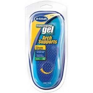 Dr. Scholls Massaging Gel Arch Supports, Mens Size 8 13 1 (3 Pack)