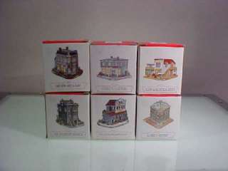 LIBERTY FALLS AMERICANA COLLECTION 6 BUILDINGS IN BOX  