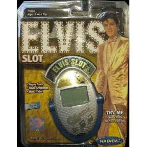   LIVES   Elvis Handheld Electronic Talking Slot Machine Toys & Games
