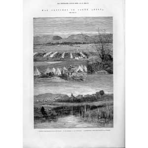  Pretoria, Heidelberg, Antique Print 1881 Africa