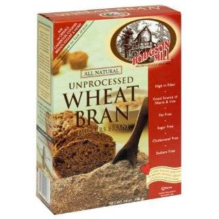  Quaker Unprocessed Bran, 8 Ounce Boxes (Pack of 12 