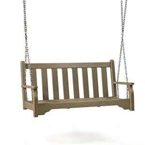  Furniture UIDSCSB60 Weathered Wood Classic Style ing Bench Home