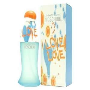 Love Love Cheap & Chic by Moschino, 3.4 oz Eau De Toilette Spray for 