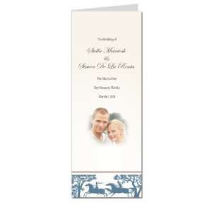    130 Wedding Programs   Horse Chase Dayride