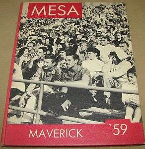   Mesa College Yearbook   Grand Junction, Colorado   Maverick  