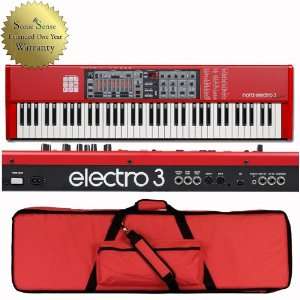  Nord Electo 3 73 Key Keyboard Synthesizer Stage Piano 