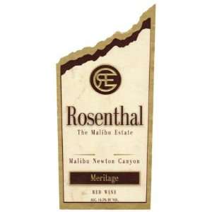  2004 Rosenthal The Malibu Estate Meritage 750ml Grocery 