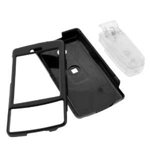  Rubber Black Hard Case for HTC Touch Diamond GSM 
