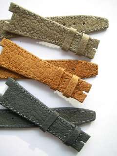 Lot of 3 Buffalo leather rendez vous watch bands 19/20  