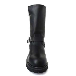 NEW MOTORCYCLE BOOTS LEATHER BIKER MENS ENGINEER BOOT MB1005BL SIZE 10 