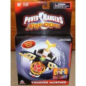  Power Rangers Ninja Storm Electronic Thunder Morpher Toys 