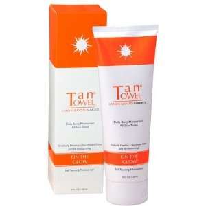 TanTowel On The Glow Tan Extender Cream for Body 8 oz (Quantity of 3)