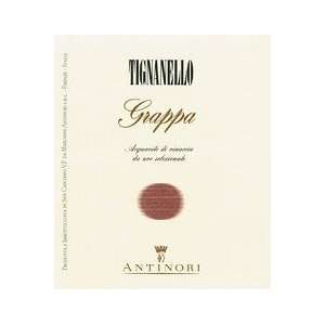  Antinori Grappa Tignanello 2006 375ML Grocery & Gourmet 