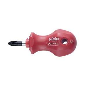 Felo 0715713037 5.5m Meter x 1 x 1 Inch Slotted Stubby Screwdriver 