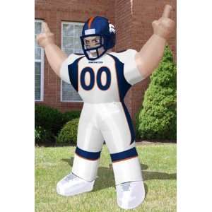    Denver Broncos Tiny   Inflatable Decoration   8`