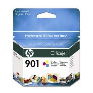  D@J New Genuine HP 901 Color Ink Cartridge CC656AN HP901 