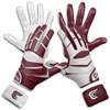 Cutters Yin Yang X40 Receiver Gloves   Mens   Maroon / White