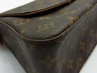 Louis Vuitton Authentic Monogram Mini Looping Tote Shoulder Bag Auth 