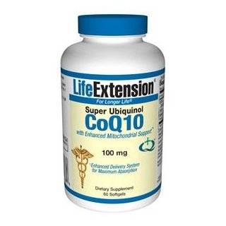 Life Extension Super Ubiquinol CoQ10 with Enhanced Mitochondrial, 100 
