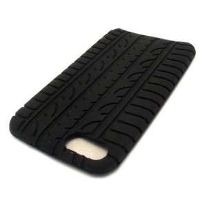 Apple iPOD TOUCH ITOUCH BLACK TIRE TRACKS SOFT SILICONE 