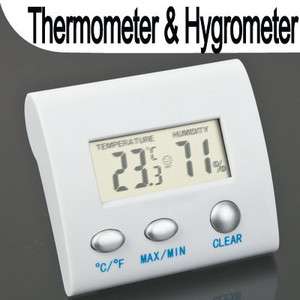 LCD Digital Indoor Thermometer Hygrometer Humidity Meter TL8025  