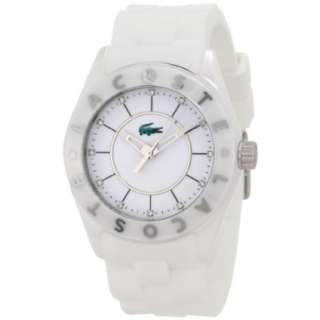 Lacoste Womens 2000672 Biarritz White Ceramic Watch   designer shoes 