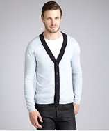 Prada Prada Sport cielo cotton five button cardigan style# 319698401