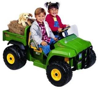 john deere gator ride on this toy has a seat belt which is nice for 