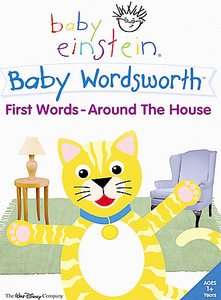 Baby Einstein Baby Wordsworth First Words   Around The House DVD, 2005 