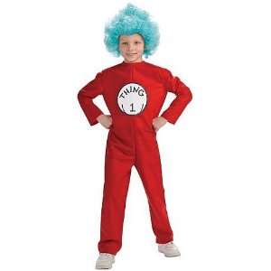 Dr. Seuss Thing 1 Childrens Costume Size Small Toys 