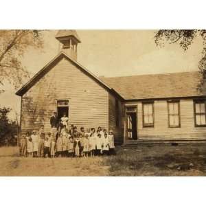  1916 child labor photo Rock Creek School #32 (5 miles east 