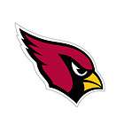 Arizona Cardinals NFL Die Cut Car Magnets Pair Helmet/Logo (2) bscm