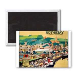 Rothesay By LNER Steamers   3x2 inch Fridge Magnet   large magnetic 