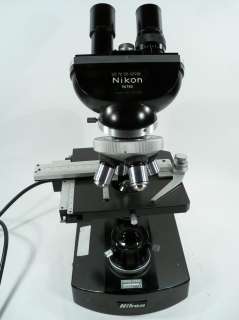 Nikon Compound Stereo Biological Microscope 4/10/40/100 Objectives 10X 