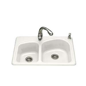 Kohler Woodfield Kitchen Sink   2 Bowl   K5805 2 FD 