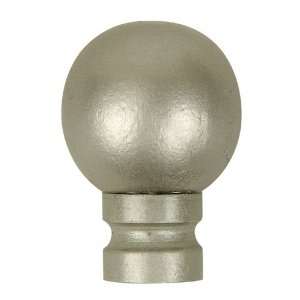    Portfolio 1 Nickel Finish Lamp Finial #49L