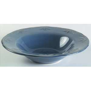  Thomson Sicily Blue Large Rim Soup Bowl, Fine China 