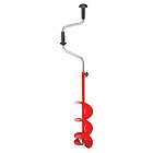 new eskimo barracuda 8 inch hand auger with turbo blade
