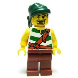    Pirate (Green Stripes)   LEGO Pirates Minifigure Toys & Games