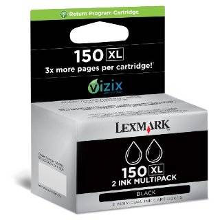 Lexmark High Yield 150XL Black Twin Pack by Lexmark