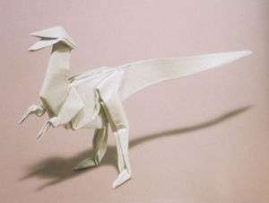 Origami Advanced Dinosaur Washi Paper Book 1  