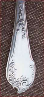 French Scalloped Caviar Spoon Glit Sterling Silver Paris 1880  