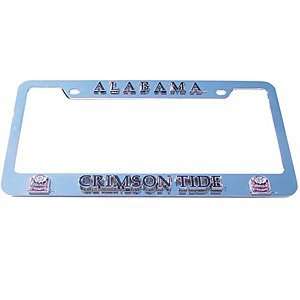  College Logo License Plate Frame, College Clemson Tigers 