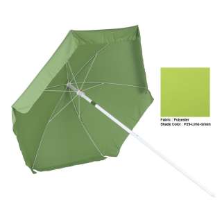 Wind Resistance Fiberglass Lime Green Patio Beach Market Umbrella w 