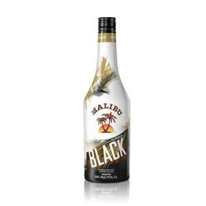  Malibu Black Rum 750ml Grocery & Gourmet Food